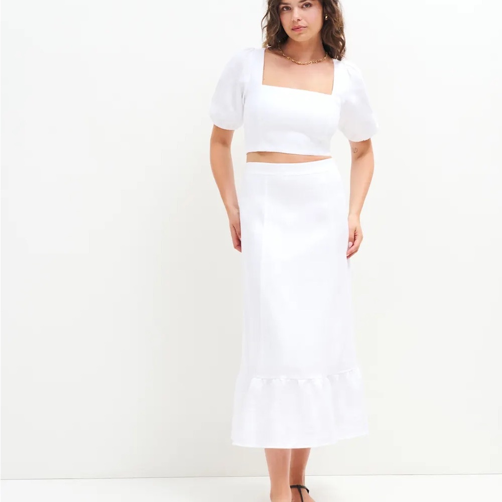 Reformation Yucca Linen Two Piece